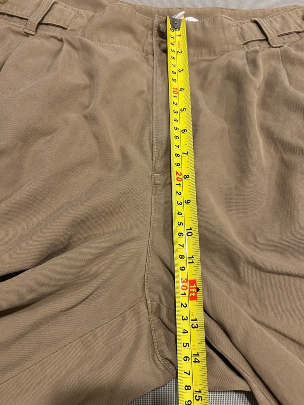 Madewell The Harlow Wide-Leg Pant in Tan Women’s 16w - Picture 5 of 14
